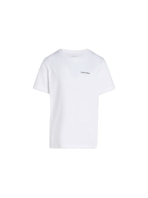 CALVIN KLEIN T-shirt in Cotone per Bambini CALVIN KLEIN | CKIU0IU00683JYAF